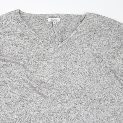 Womens UK Size 10 JD Williams Grey Pullover Jumper