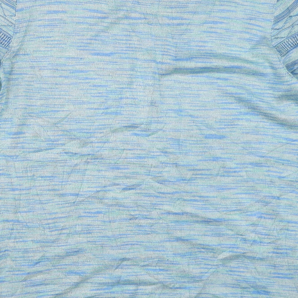 Womens UK Size 12 Bonmarché Blue Pullover Jumper