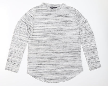 Womens UK Size 10 Marks and Spencer Grey Pullover Jumper