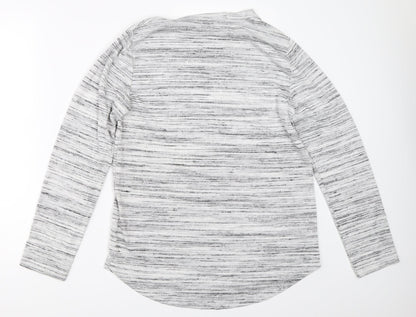 Womens UK Size 10 Marks and Spencer Grey Pullover Jumper