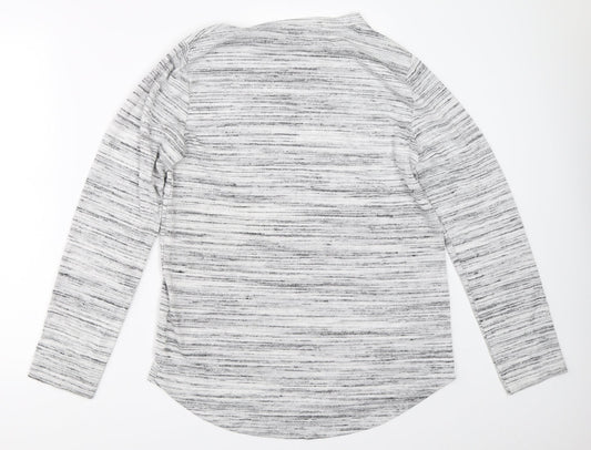 Womens UK Size 10 Marks and Spencer Grey Pullover Jumper