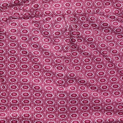 Carole Hochman Womens Pink Geometric  Top Pyjama Top Size M