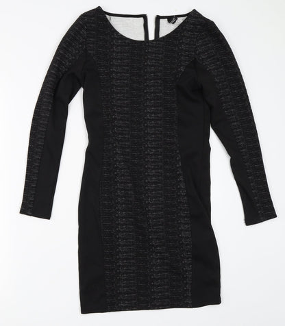 H&M Womens Black   Bodycon  Size 38