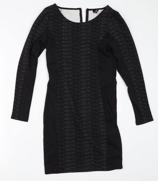 H&M Womens Black   Bodycon  Size 38