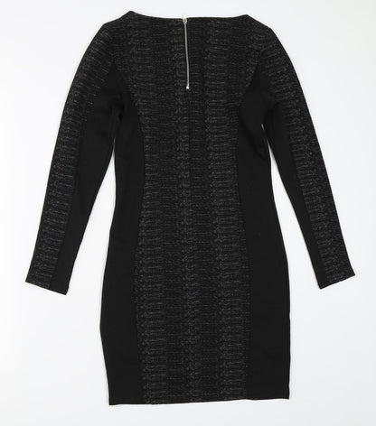 H&M Womens Black   Bodycon  Size 38