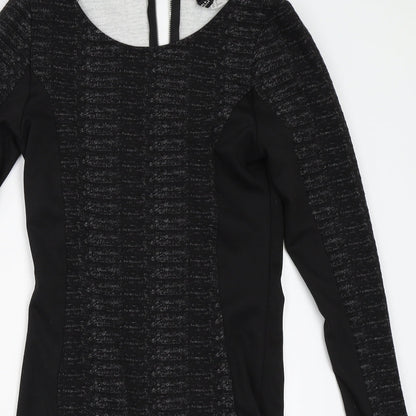 H&M Womens Black   Bodycon  Size 38