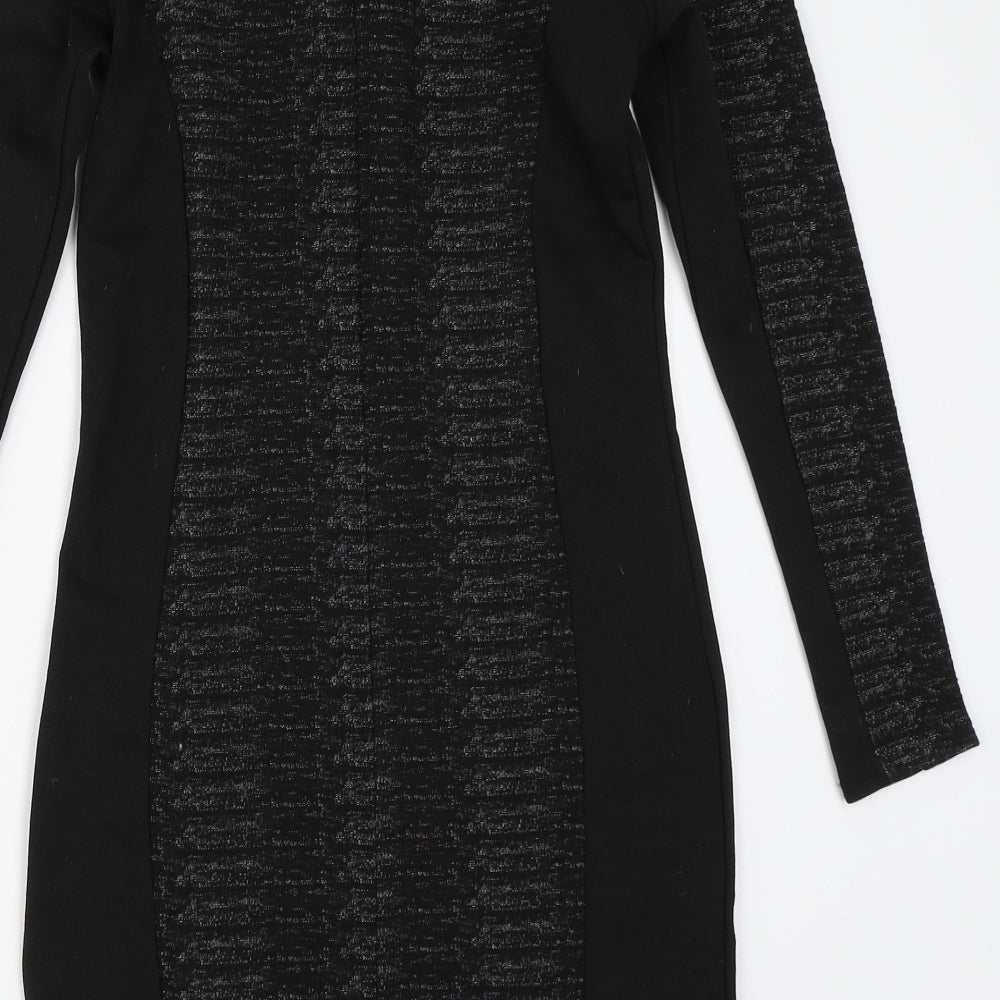 H&M Womens Black   Bodycon  Size 38