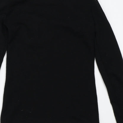 Womens UK Size 10 H&M Black Pullover Jumper