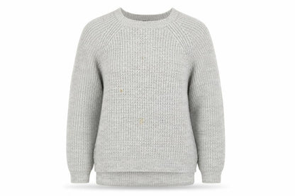 Womens UK Size 8 Atmosphere Grey Pullover Jumper
