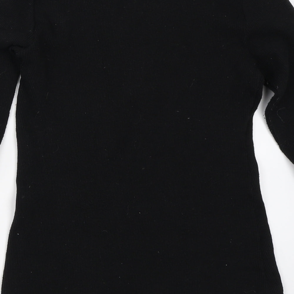 Dima Fashion Womens Black   Pullover Jumper Size S