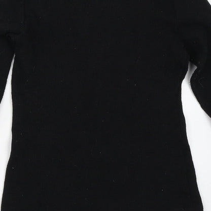 Dima Fashion Womens Black   Pullover Jumper Size S