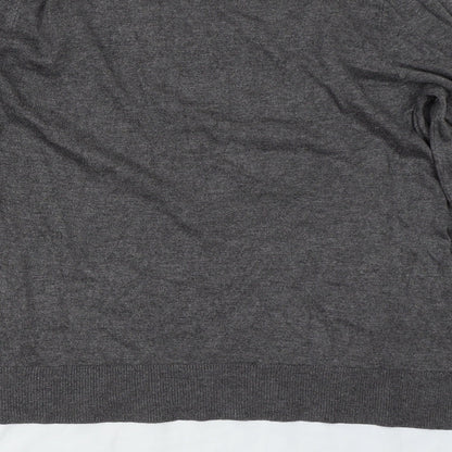 Womens UK Size 12 F&F Grey Pullover Jumper