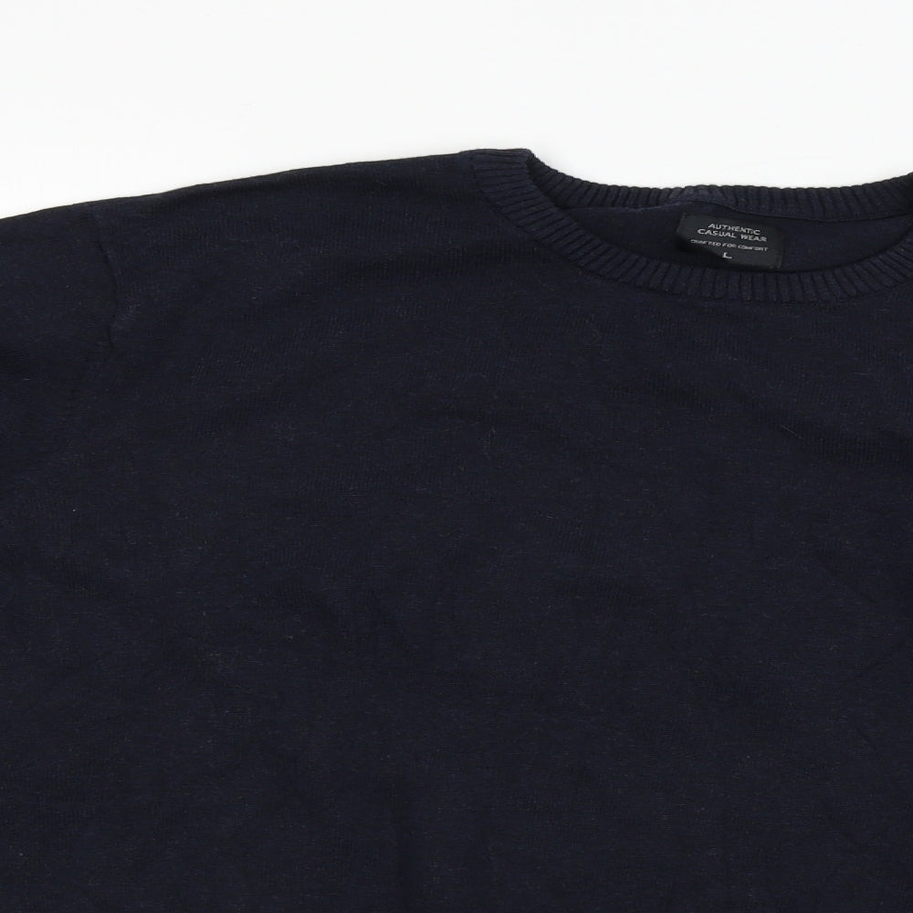 Authentic  Womens Blue   Pullover Jumper Size L