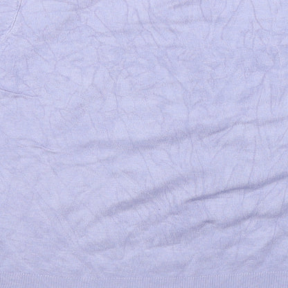 Womens UK Size 12 Marks and Spencer Purple Pullover Jumper