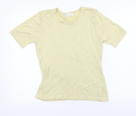 BHS Womens Yellow   Pullover Jumper Size 10