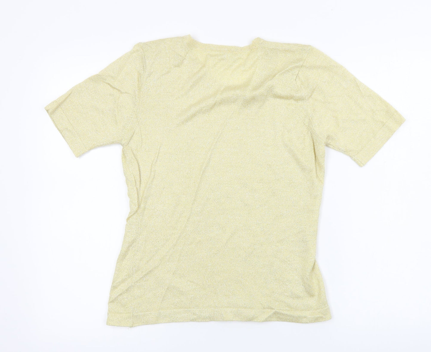 BHS Womens Yellow   Pullover Jumper Size 10