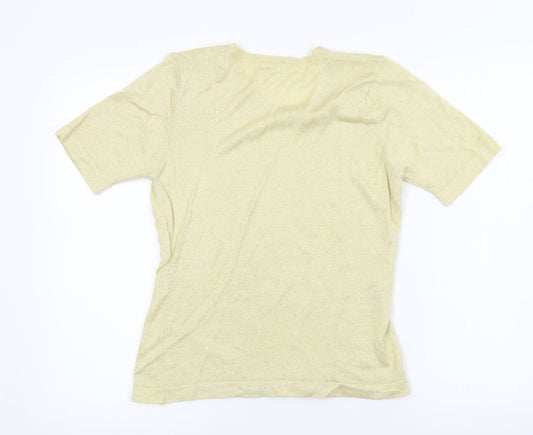 BHS Womens Yellow   Pullover Jumper Size 10