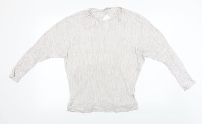 TU Womens White   Pullover Jumper Size 10