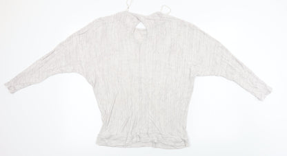 TU Womens White   Pullover Jumper Size 10