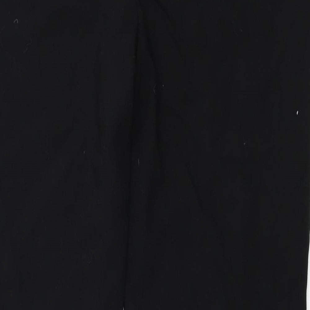 Womens UK Size 14 Marks and Spencer Regular Fit  Black Trousers