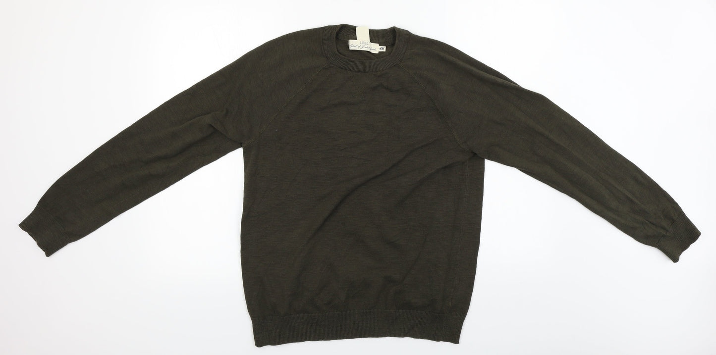 L.O.G.G      Mens Green   Pullover Jumper Size M