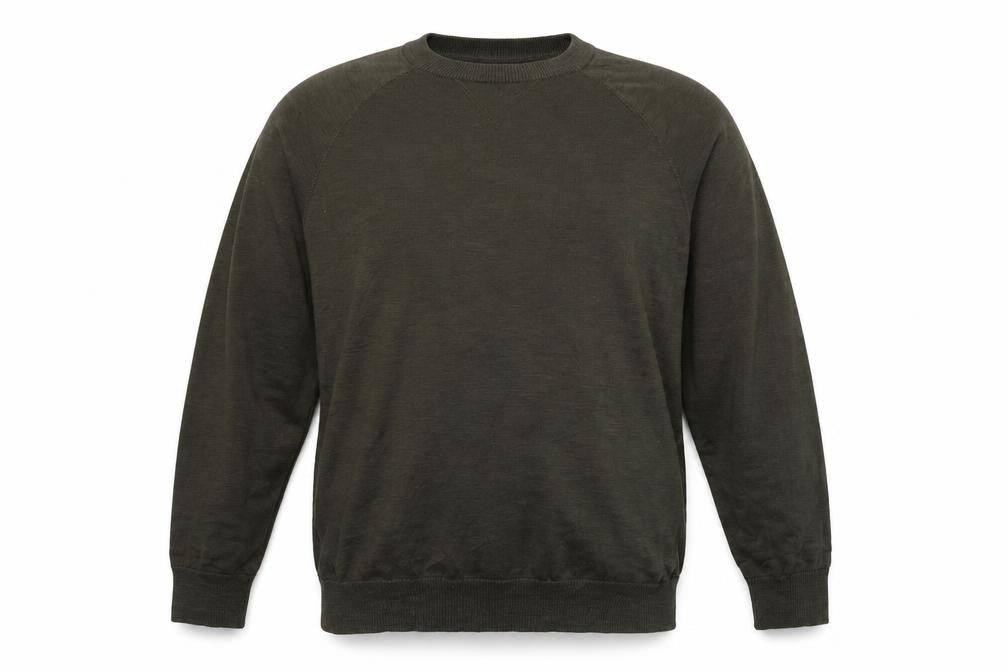 Mens UK Size M L.O.G.G Green Pullover Jumper