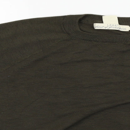L.O.G.G      Mens Green   Pullover Jumper Size M