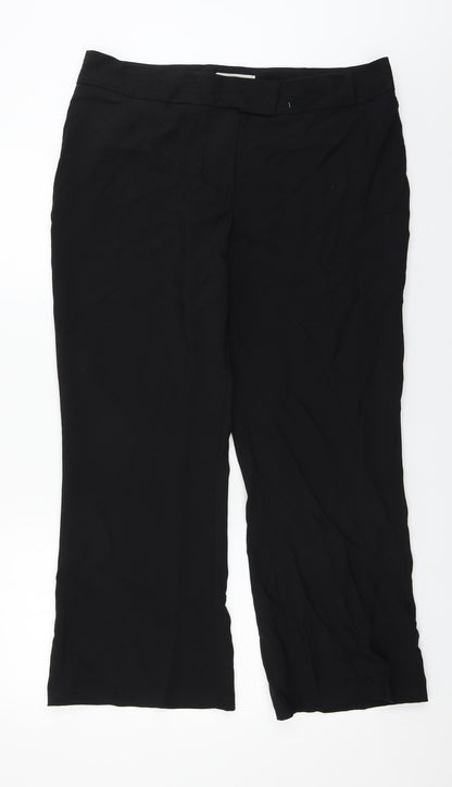 George  Womens Black   Trousers  Size 18 L25 in