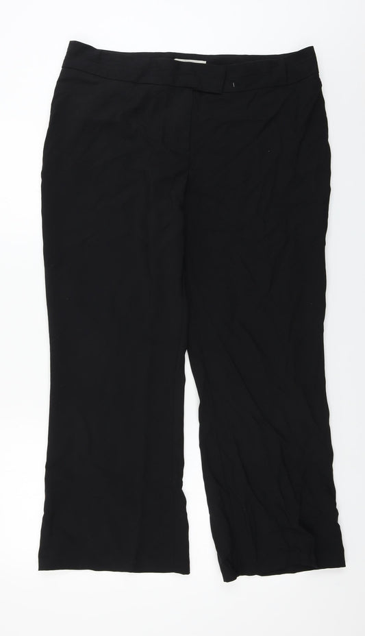 George  Womens Black   Trousers  Size 18 L25 in