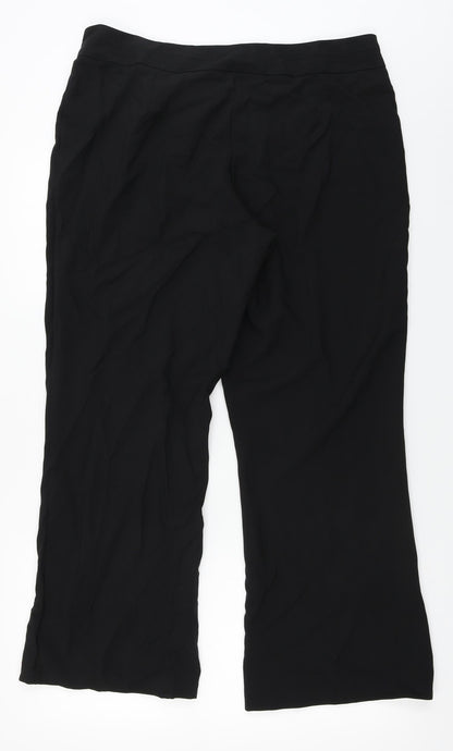 George  Womens Black   Trousers  Size 18 L25 in