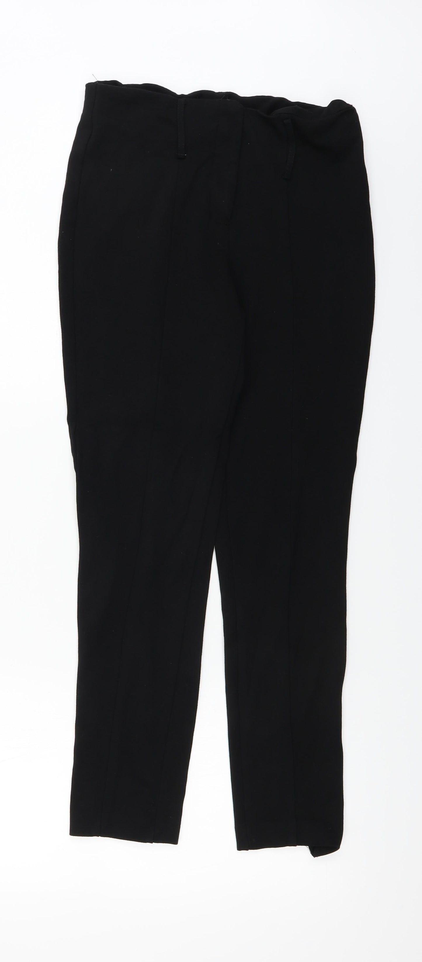 Womens UK Size 28 in Preworn Regular Fit  Black Trousers