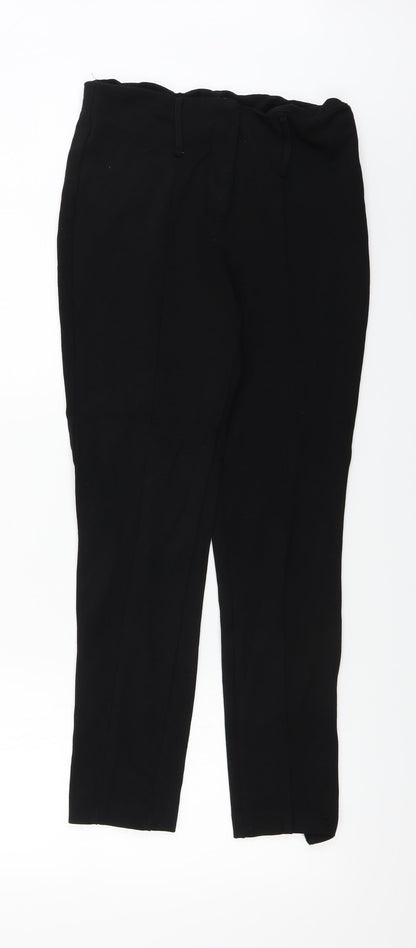 Womens UK Size 28 in Preworn Regular Fit  Black Trousers