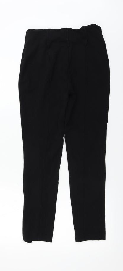Womens UK Size 28 in Preworn Regular Fit  Black Trousers