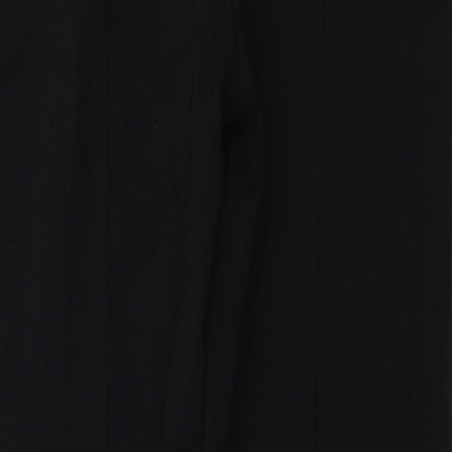 Womens UK Size 28 in Preworn Regular Fit  Black Trousers