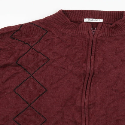 Damart  Womens Red   Jacket Coat Size L