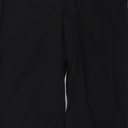 Womens UK Size 10 Peacocks Regular Fit  Black Trousers