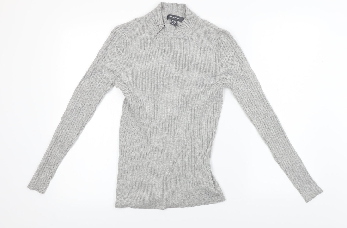 Womens UK Size L Primark Grey Pullover Jumper
