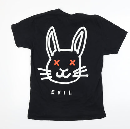 New Love Club  Mens Black    T-Shirt Size S