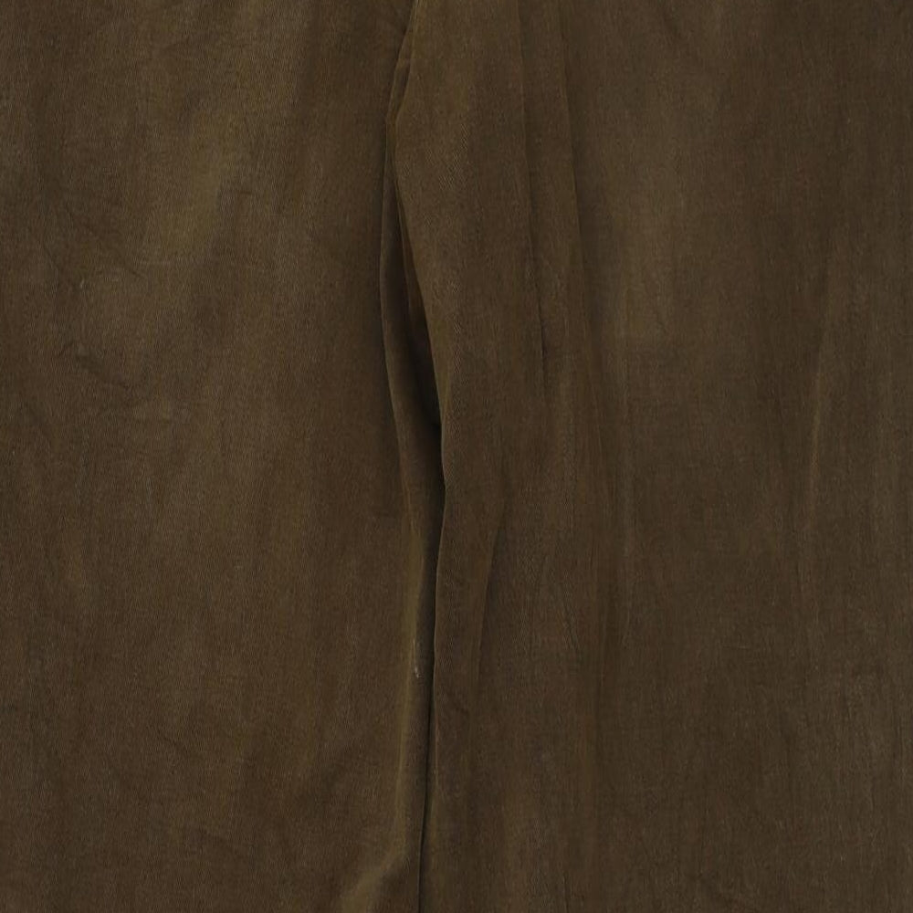 Womens UK Size 38 in Preworn Regular Fit  Brown Trousers