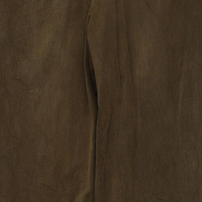 Womens UK Size 38 in Preworn Regular Fit  Brown Trousers