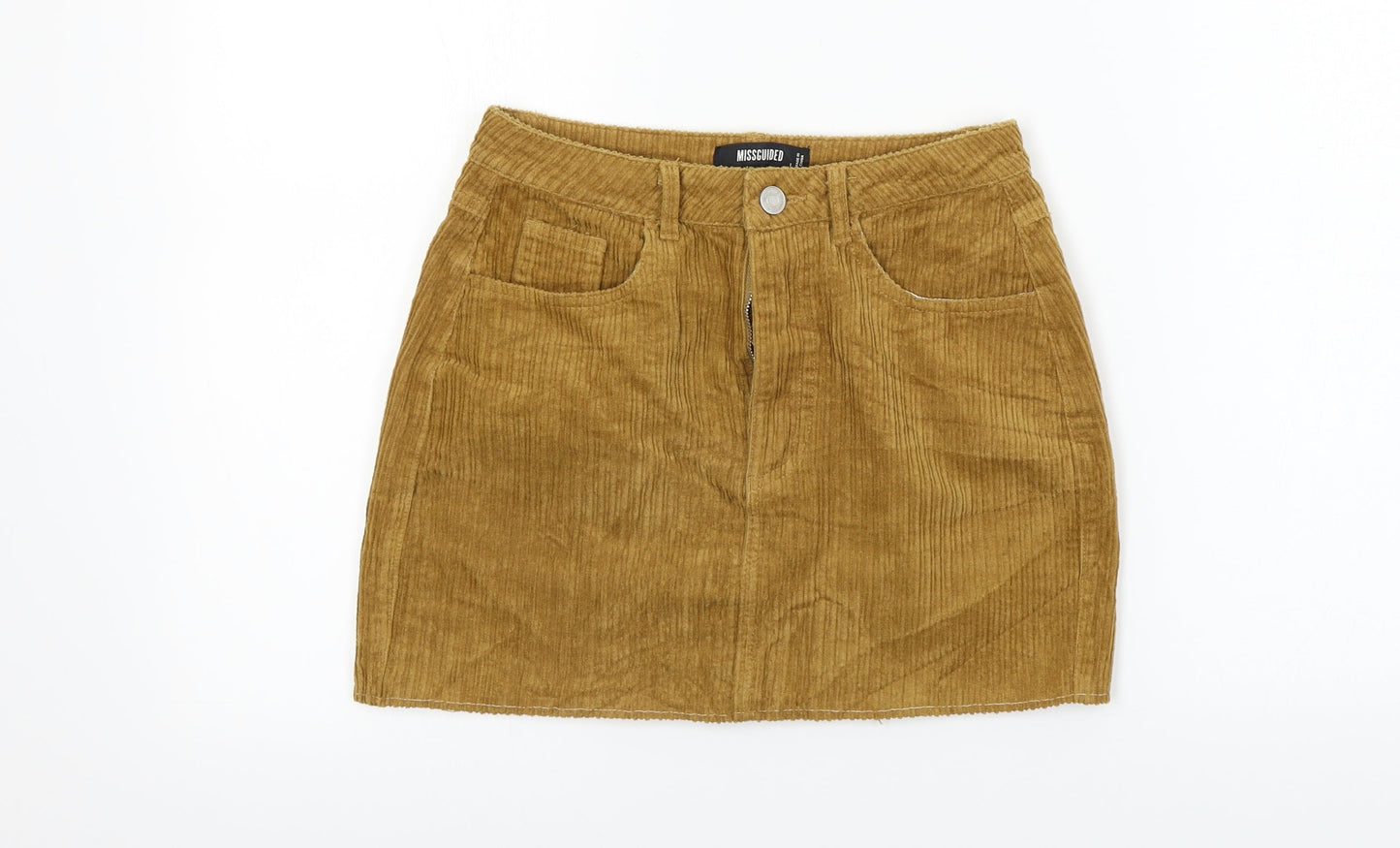 Missguided  Womens Brown   A-Line Skirt Size 6