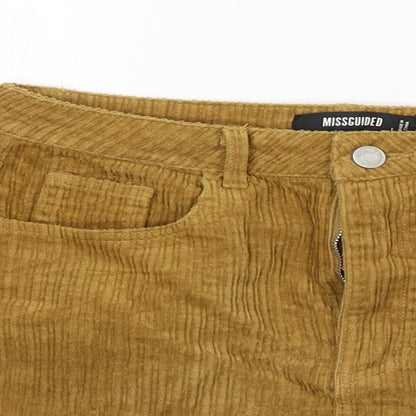 Missguided  Womens Brown   A-Line Skirt Size 6
