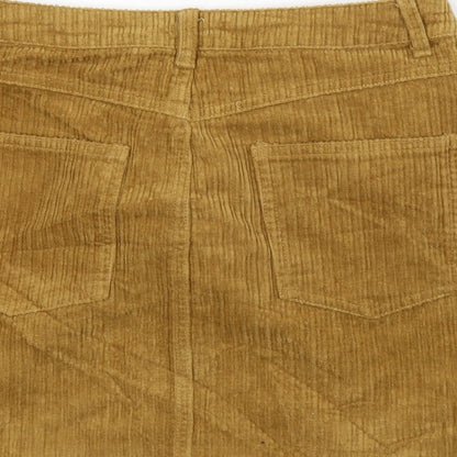 Missguided  Womens Brown   A-Line Skirt Size 6