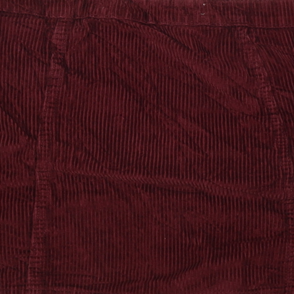 denim co Womens Purple   A-Line Skirt Size 8