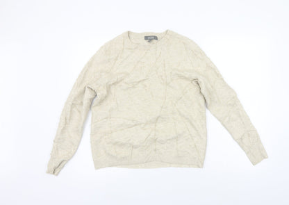 Womens UK Size M Oasis Beige Pullover Jumper