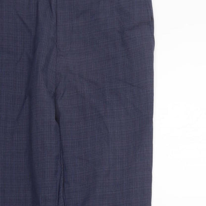 Womens UK Size 32 in NEXT Regular Fit  Blue Trousers