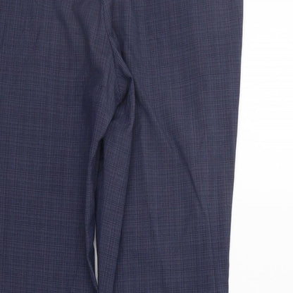 Womens UK Size 32 in NEXT Regular Fit  Blue Trousers