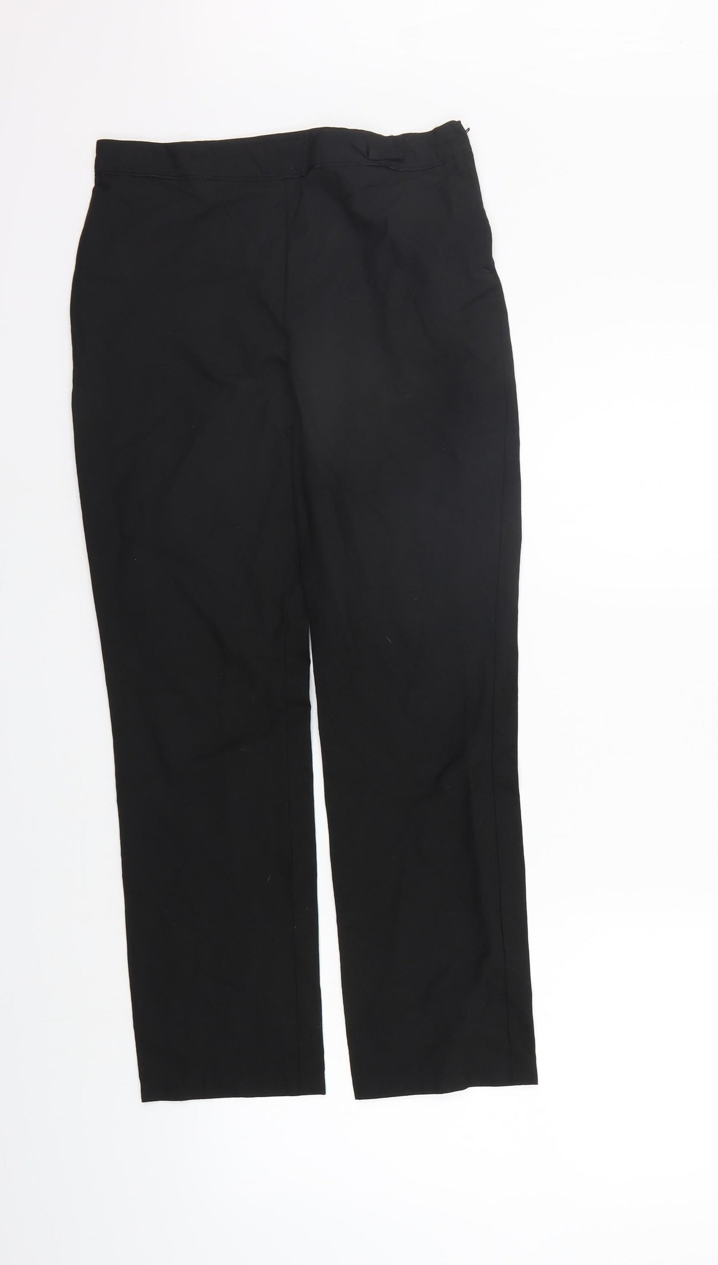 George Girls Black Ikat  Chino Trousers Size 12-13 Years