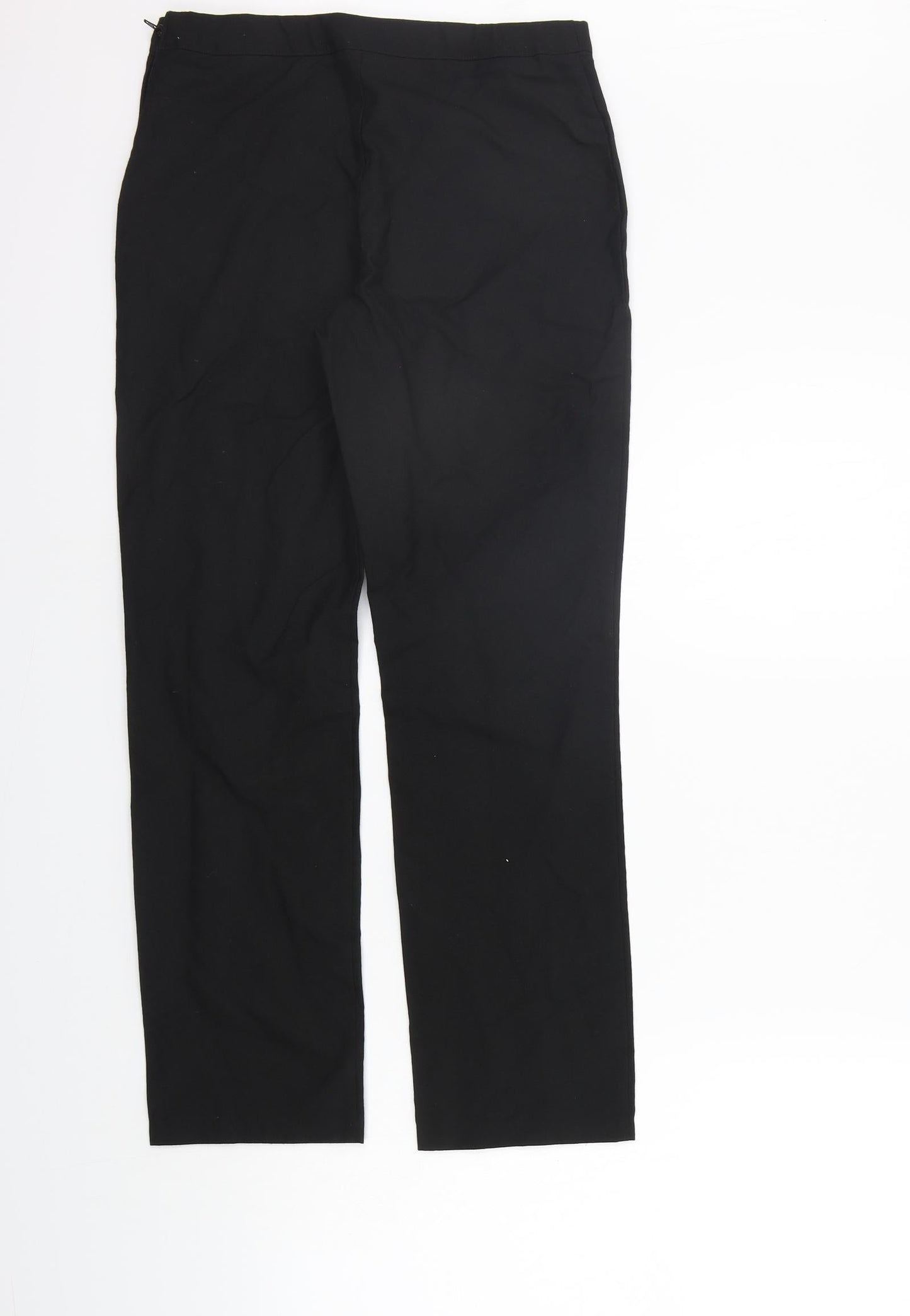 George Girls Black Ikat  Chino Trousers Size 12-13 Years