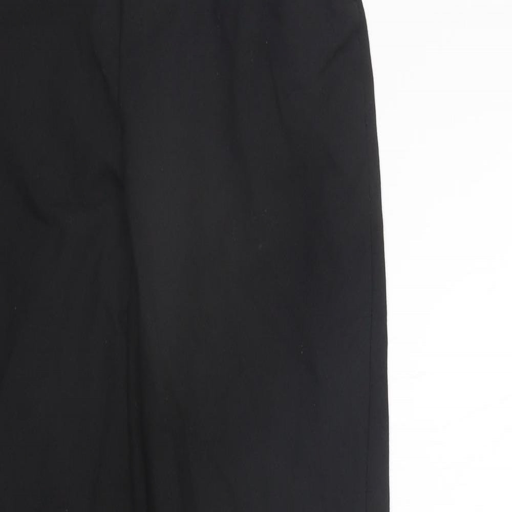 George Girls Black Ikat  Chino Trousers Size 12-13 Years